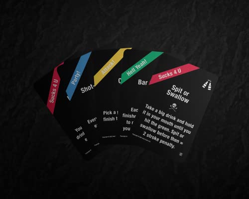 Bad Cards Fore Good Golfers - Expansión Drinkin' Rules Vol 1 miniatura 2