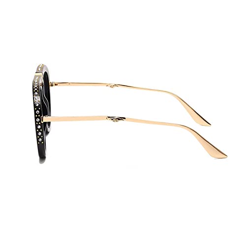 HMRGLMIE-Women Foldable Frame Sunglasses for Women Rhinestone Sun Glasses Female Shade4