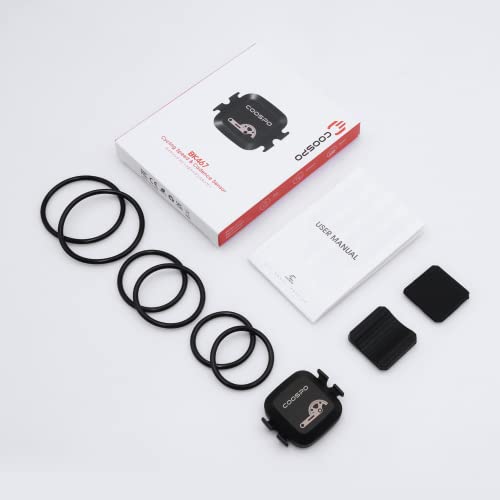 Coospo 8541746322 Cadence And Speed Sensor, Bluetooth Ant+ Cycling Cadence Sensor Bike Speed Sensor, Wireless Rpm Bicycle Cadence Sensor For Bike Computer/Rouvy/Peloton/Wahoo/Coosporide thumb #7