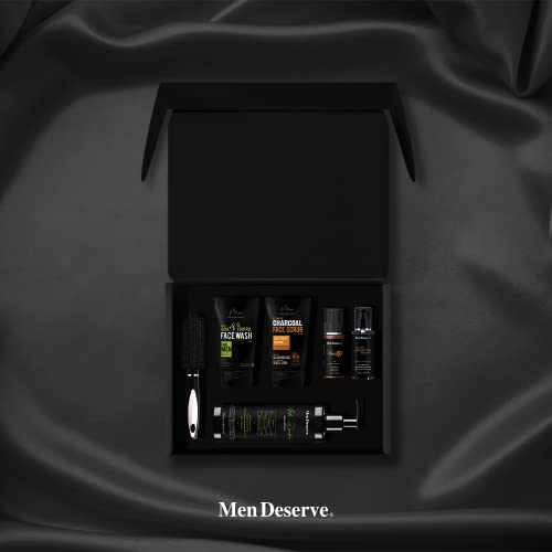 Image of Men Deserve Men Grooming Kit for Face and Hair Car