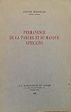  Permanence de la parure et du masque Africains