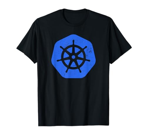 Devops Admin Admins Administradores Camiseta de software para desarrolladores Kubernetes Docker, Hombre, Manga corta, T-Shirt, Novedad, Azul, Negro, S