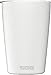 SIGG Neso Cup White thermos Blanc (0,3 L), mug thermos isolant à double paroi fabriqué avec des matériaux non toxiques, tasse à café à emporter en acier inoxydable 18/8