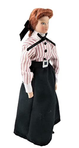 Muñeca de porcelana a escala 1:12 de 15 cm miniatura 7