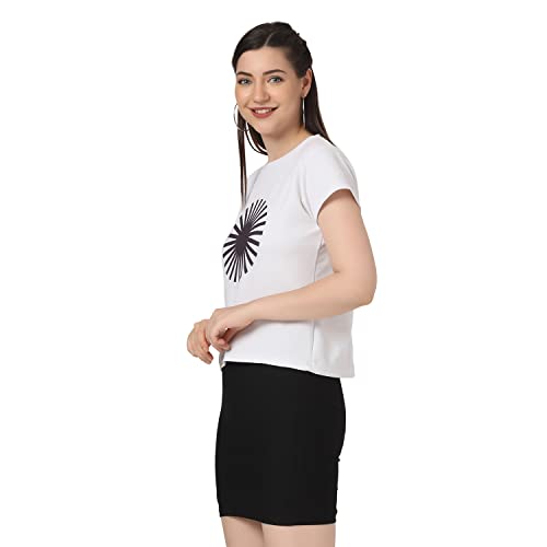Image of GRECIILOOKS T Shirt for Women | Women T Shirt | T Shirt Women | Casual Loose Fit | Oversized T Shirt for Women | T-Shirt for Women