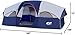 CAMPROS Tent-8-Person-Camping-Tents, Waterproof Windproof Family Tent, 5 Large Mesh Windows, Double Layer, Divided Curtain for Separated Room, Portable with Carry Bag - Blue