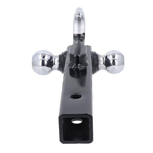 Trailer Receiver Hitch Triball Mount, Trailer Hitch Triple Ball Mount Versatile Electroplating High Load Capacity for Trailer,Trailer Accessories
