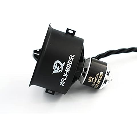 XFLY-MODEL 50mm 12 Blades EDF Ducted Fan with 4S 2627-KV4600 Brushless Outrunner Motor Model Jet Aircraft Cover