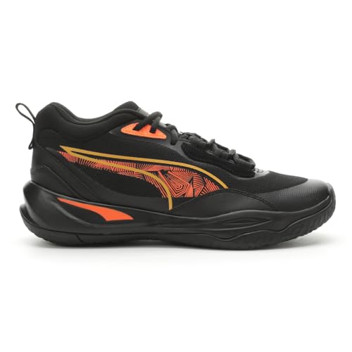 PUMA Mens Playmaker Pro Laser Basketball Sneakers Shoes - Black