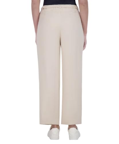 DKNY Women's Pull On Drawstring Ankle Pant3