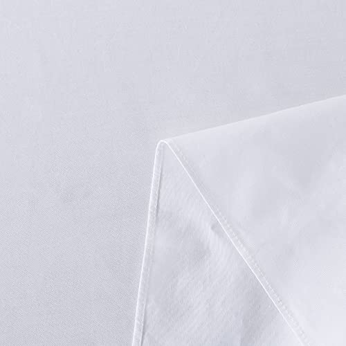 Softta Vintage 3Pcs Bed Skirt+Fitted Sheet Bedding Sheet Sets Frilled Fishtail Skirt Style 100% Cotton Queen Size White Light Luxury #TOP3