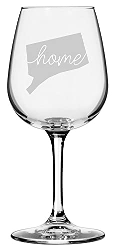 Connecticut Home States 12.75oz All Purpose Wine Glass