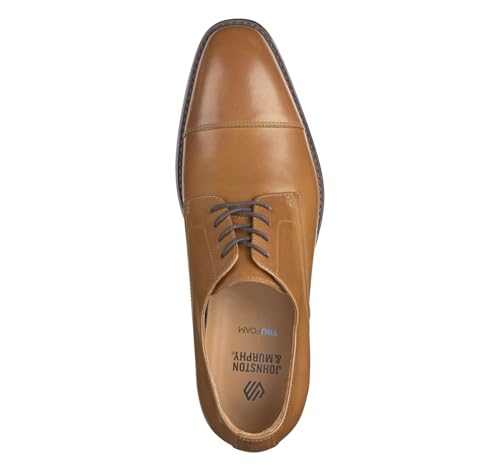 Johnston & Murphy Men's Richland Cap Toe Lace-Up Dress Shoe2