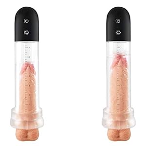 WFJNB Mannen Penispompen Elektrische Masturbator, Vacuümpomp Met Sterke Zuigkracht Elektrische Penis Erectie…