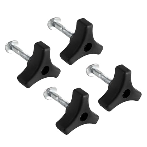 4-Pack Lawn Mower Handle Knobs and Bolts Set