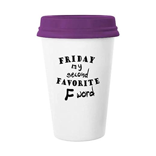 Engelskt ord design fredag min andra favorit kaffemugg glas keramik kopp lock gåva