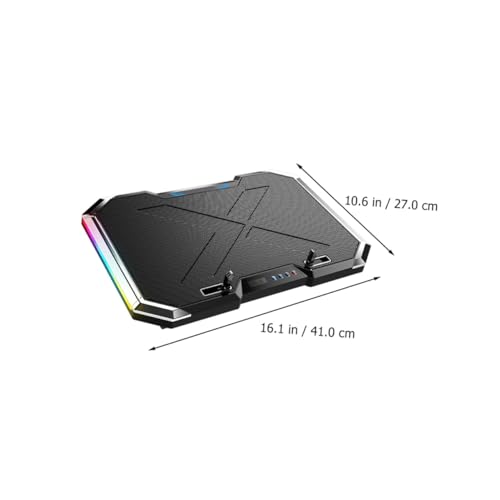 Laptop Cooler con Luz RGB y Altura Ajustable para Portátiles miniatura 2