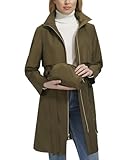 Cole Haan Women's Trench Coat, Olive