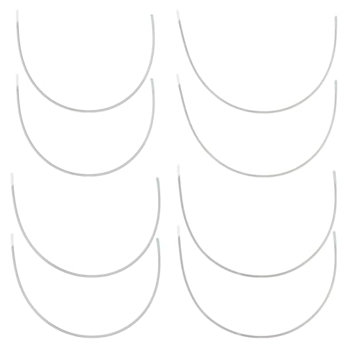WADORN 32 Pairs 4 Sizes Stainless Steel Bra Underwire, Womens