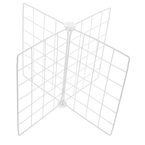 LAPYAPPE Diviseur D'Organisateur De Congélateur Ajustable 16X16X12.60 Pouces Séparateur De Fil De Fer Multiusage avec Grille Respirante pour Rangement...