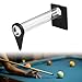 kowaku Billiards Rod Trainer, Snooker Aiming Training Aiming Helper, Pool Stroke Trainer, Exerciser Billiards Training Accessories
