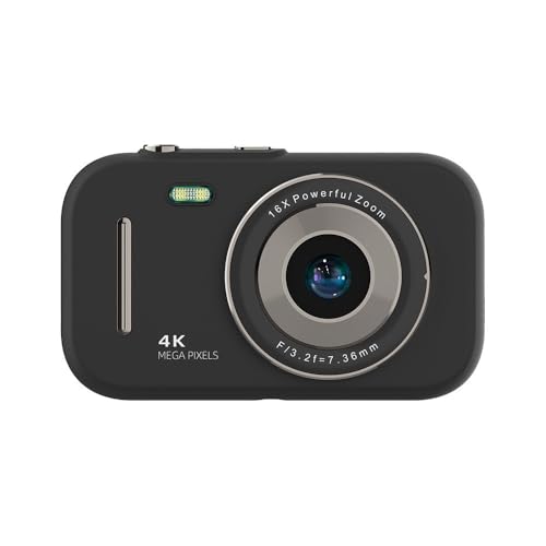 Appareil photo numérique 4K caméscope portable 48 MP pour débutant et ado