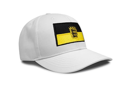 Image of International Tie State Hat for Men and Women, Adjustable Snapback Trucker Baseball Cap with Embroidered Patch