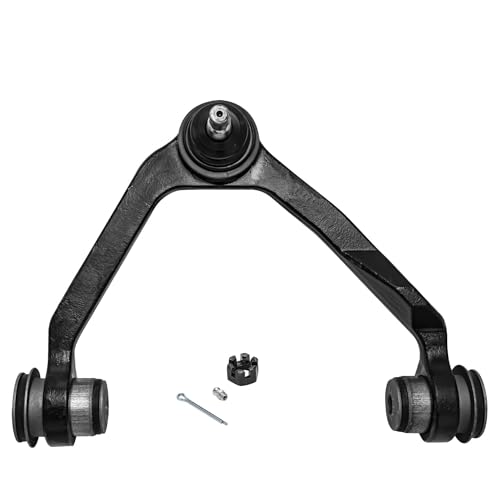 Image of Detroit Axle - Front 4pc Suspension Kit for 4WD Ford F-150 F-250 Expedition Lincoln Navigator, 2 Upper Control Arms with Ball Joints 2 Lower Ball Joints Replacement Truck