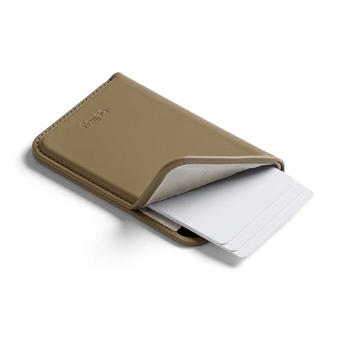 Bellroy Mag Wallet – (Leather magnetic card holder) - Khaki3