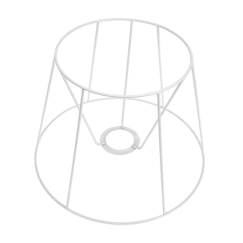 Gatuida Soporte Metálico para Pantalla de Lámpara Anillo Resistente para Bricolaje Marco para Lámparas de Techo y Estructura y Duradera