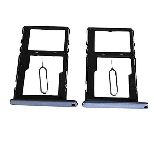 FainWan 2Pcs Sim Card Tray with Micro SD Slot Replacement Compatible with LG K92 K920