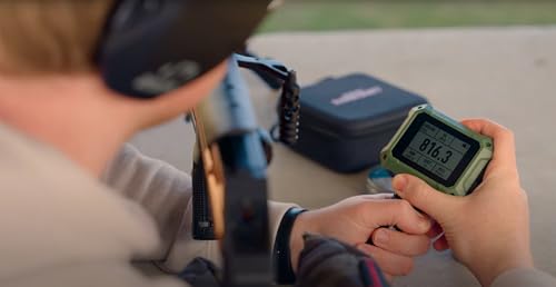 Athlon Optics Rangecraft Velocity Pro Radar Chronograph w/ 2.4\" Display, Bluetooth Connectivity with App for Real-Time Projectile Speed Readings (for Any Firearm, Airgun, or Archery)