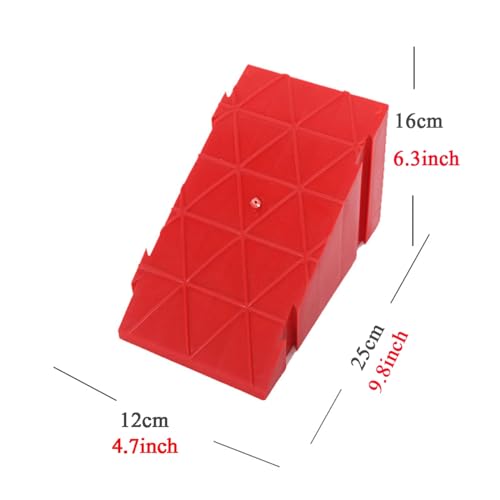 Rampa plástica portátil 16 cm altura con diseño encajable miniatura 7
