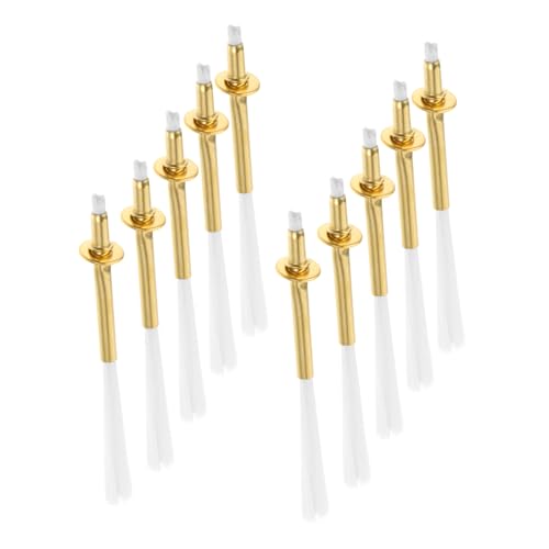 Mechas para lámpara de aceite tubo de aleación 10 pcs