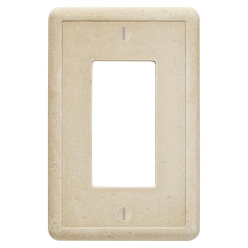 Questech Light Switch Cover, Single Rocker Wall Plate for Electrical