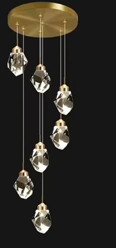 �V�����f���A �Ɩ����, ���_���ȃ��B���K�i�p�N���X�^���^�J�V�����f���A���C�g�z�[���pLED�y���_���g���C�g�݂艺�������v���t�g�z�e���Ɩ����z�[���f�R���[�V����(7 Heads,4000KNatural)