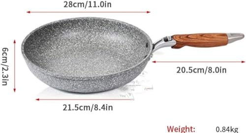 Wok antiadherente de 28 cm con base de inducción miniatura 6