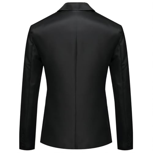 Men's Casual Sport Coats Lightweight Blazer Suit Jacket Slim Fit 1 Button Daily2