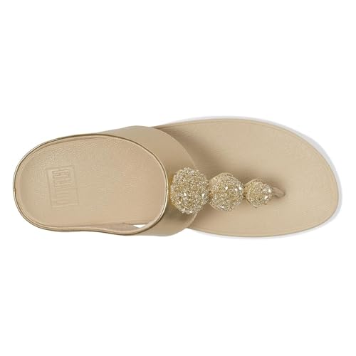 Image of FitFlop Women's, Fino Beaded Button Sandal
