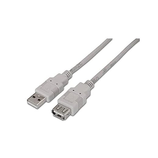Aisens Cable Extensión USB 2.0 Tipo A Macho/Hembra 1m