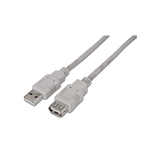 Aisens Cable Extensión USB 2.0 Tipo A Macho/Hembra 1m