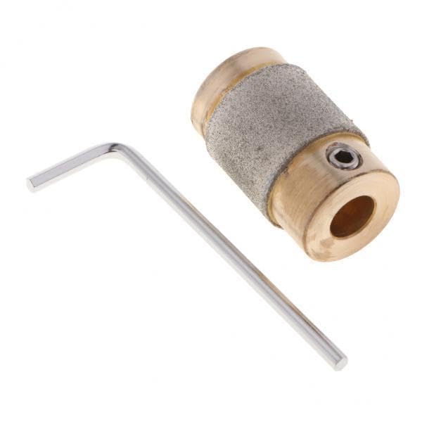 ATORSE Craft Kits 2xMetal Stained Glass Grinder Head Bit Glass Grinding Wheel for Tiles 7-Crafts- Glass & Mosaics- Glass Art & Mosaic Supplies- Glass Grinding-image-7