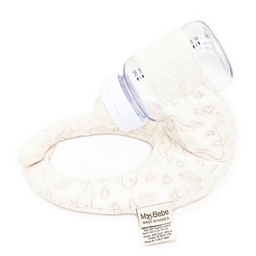 Image of My Bebe Baby Self Feeding Cushion, Baby Self Feeding Pillow, Breast Feeding Pillow, Baby Feeding Bottle Holder, Baby Organic Cotton