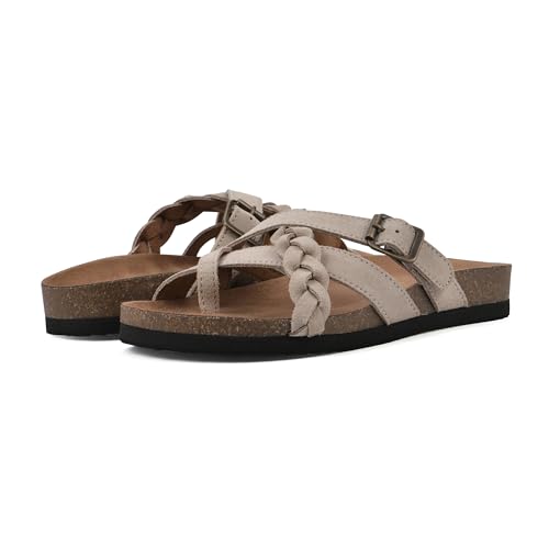 Image of White Mountain Women's Harrington Braided Footbed Sandal