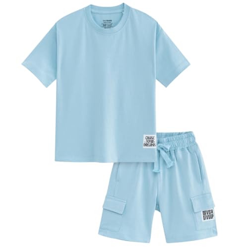 Image of Nap Chief Kids Cotton Printed Co ord Sets for Boys & Girls, T Shirt and Shorts for Casual Wear