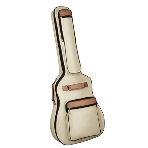 Colaxi Bolsa Para Guitarra Contra Baixo Elétrico À Prova D'Água Mochila De Proteção Acolchoada Gros