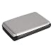 Produktbild Kreditkartenetui aus Aluminium mit Mini Power Bank 2500 mAh - Micro-USB-Ladekabel Beigelegt - Externe Handyakkus - RFID Blocker Kartenhülle - Geldklammer - Cardholder Wallet - Portable Charger