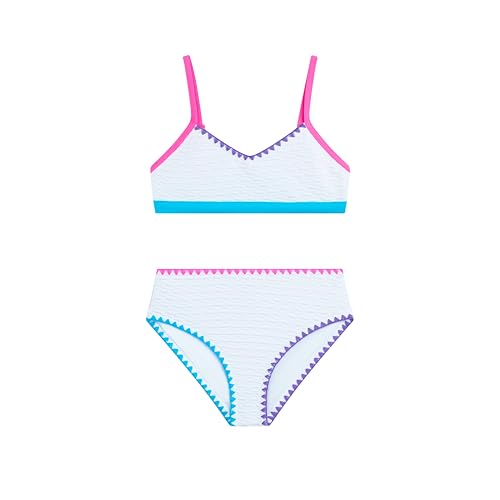 Image of Kanu Surf Girls' Willow V-Neck Bikini Beach Sport 2-Piece Swimsuits