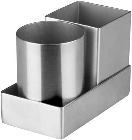 Winco 2" & Square Sugar Packet Holder Set image 2
