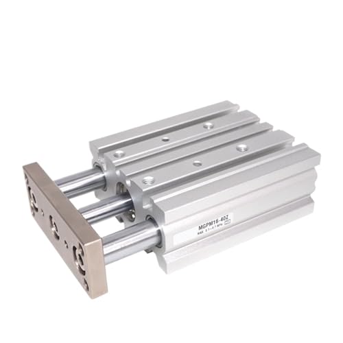 Vérin pneumatique compact à trois axes alésage 63mm course 50mm - 3
